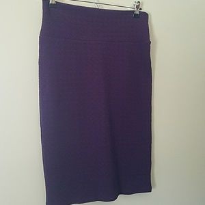 LuLaRoe Plum Cassie Skirt